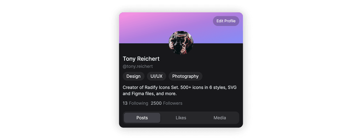 User Profile image